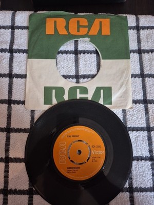 Elvis Presley-Rubberneckin'/Don't Cry Daddy On  RCA Victor 7''