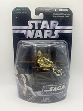 STAR WARS -The Saga Collection C-3PO With Ewok Throne 2006 Hasbro - New Sealed