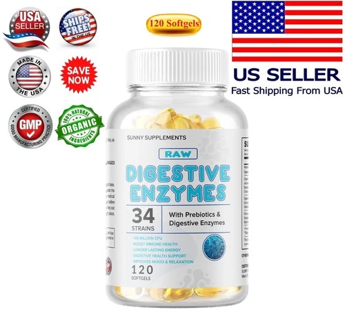 ULTRA PROBIOTIC 100 Billion CFUs 120 Softgels NOW ULTIMATE FLORA PRIMAL NATURAL