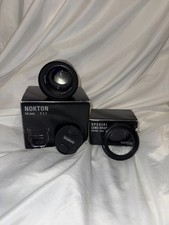 Nokton 50mm lens with Lens Hood