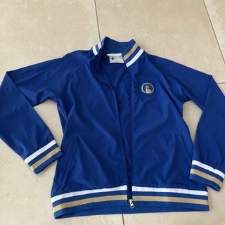 Quiet Please Tennis Jacke Damen Gr. L Blau Sportjacke