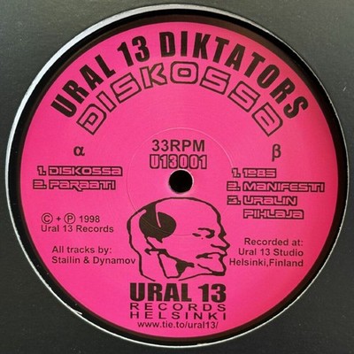Ural 13 Diktators - Diskossa (12'')