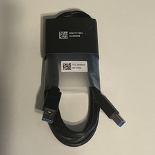 Genuine Dell 6ft USB 3.0 SuperSpeed a to B Black Cable 5KL2E50522