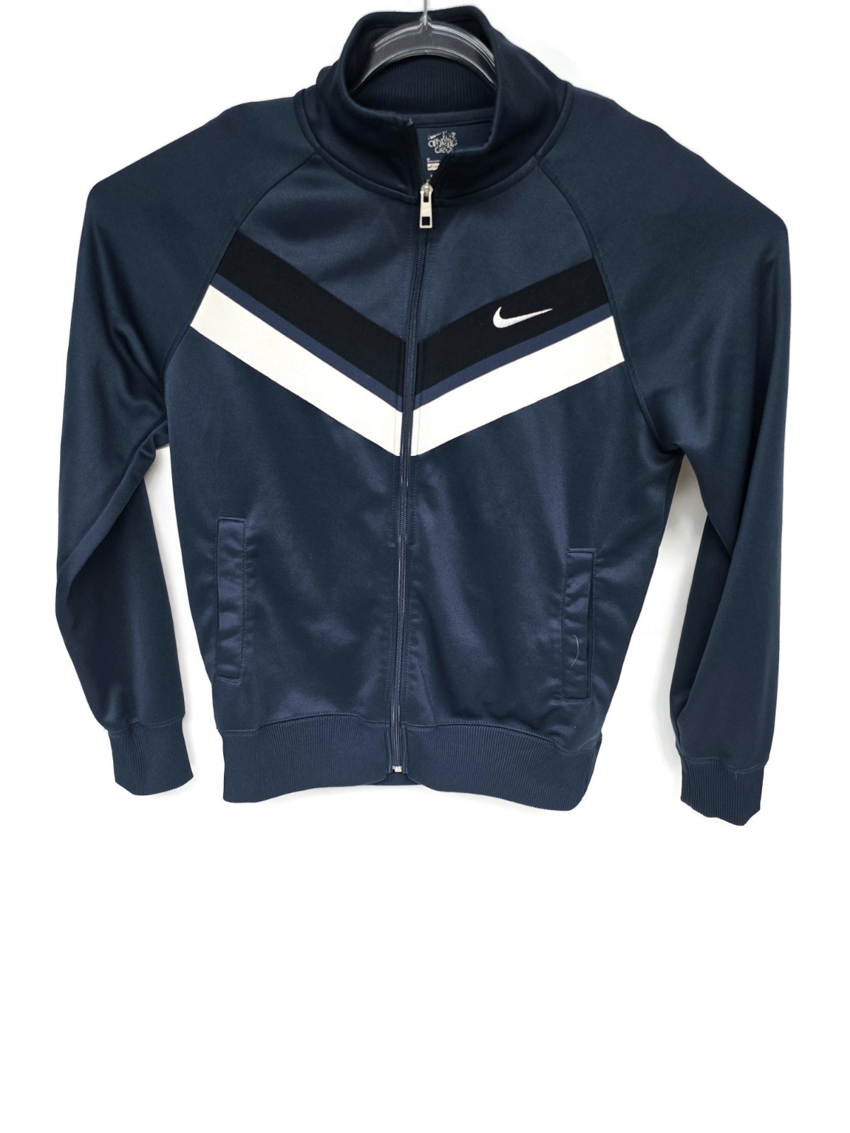 SACAI X NIKE Nike The Athletic Dept Giacca da Pista Uomo Zull Zip Warm Up Jogger Blu Medium