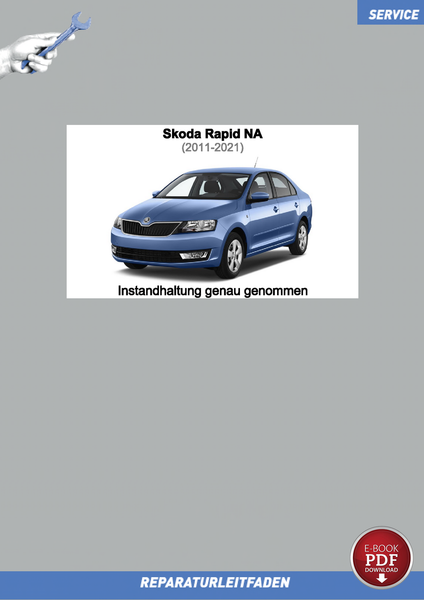 PDF Skoda Rapid NA (2011-2021) Reparaturanleitung Instandhaltung Inspektion-image