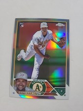 2023 Topps Chrome Update Garrett Acton Refractor RC #USC180 Athletics