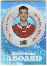 2024-25 Upper Deck #WA-19 Logan Mailloux Welcome Aboard
