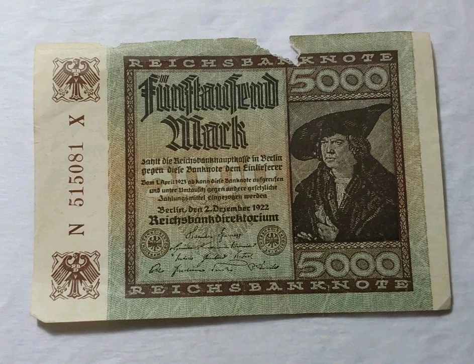 1922 年纸币德国纸币| eBay