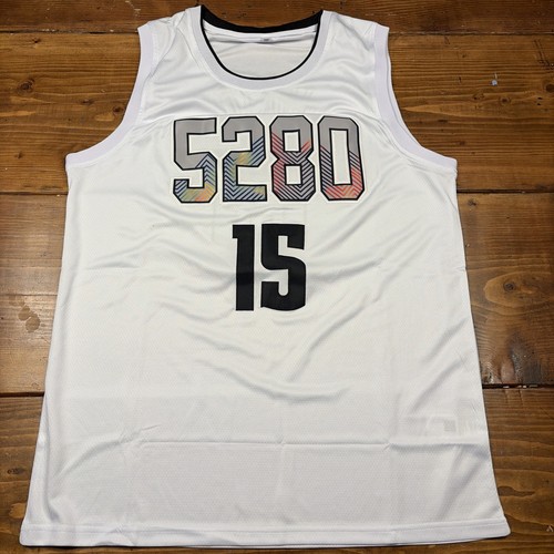 Nikola Jokic Denver Nuggets 5280 Men’s Large White Jersey New Stitched Sewn