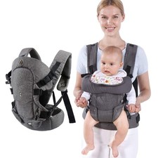 Cargador De Bebes Canguro Mochila Portabebes Cangurera Seguro Ergonomico NUEVO