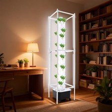 Hydroponic Growing System with Grow Light 70H...