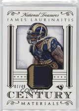2015 National Treasures Century Materials Prime 7/49 James Laurinaitis 07wh