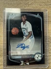 2025 Bowman Isaiah Denis Black Refractor Autographs /10