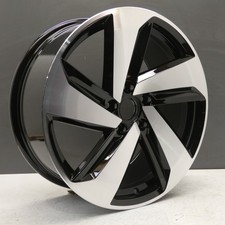 VW GOLF GTI MK7 18" BLACK MILTON KEYNES ALLOY WHEEL 5G0601025CNFZZ GENUINE X1