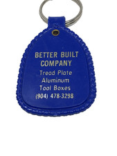 Pensacola FL Better Built Tool Boxes Pickup Truck Vintage Advertising Keychain