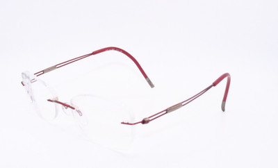 NEW SILHOUETTE 5227 40 6059 RED AUTHENTIC DESIGNER EYEGLASSES -17