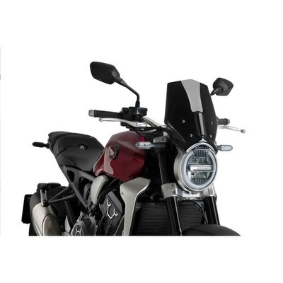 PUIG Naked N.G. Sport Windshield For HONDA CB1000R Neo Sports Cafe 18-20 Black