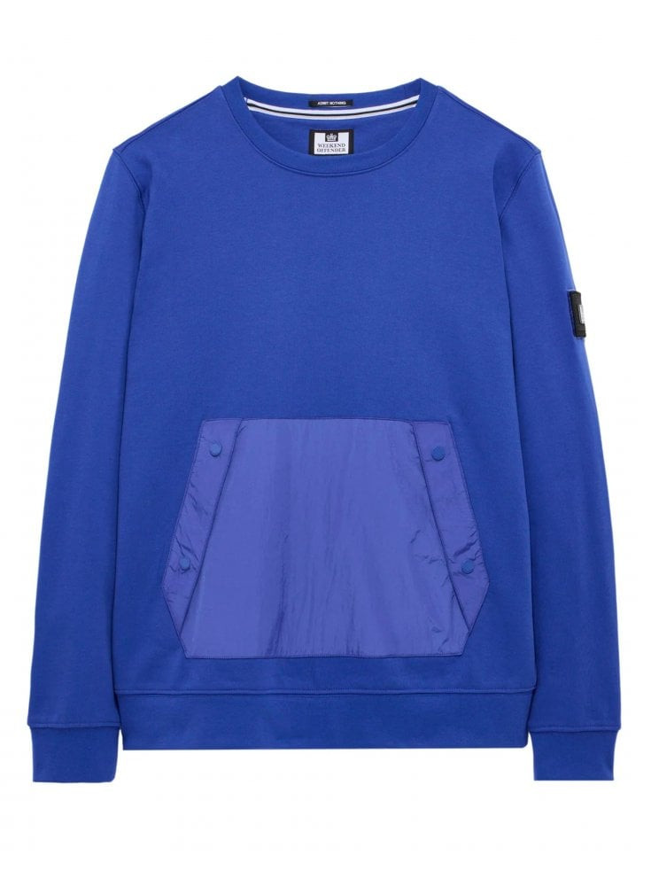 Толстовка Weekend Offender Taito с капюшоном Синий колокольчик