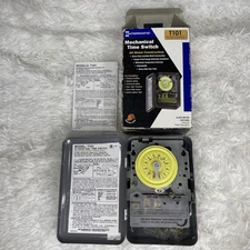 🔴Intermatic T101 24-Hour Mechanical Time Switch, 120 VAC, 60Hz, SPST‼️