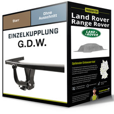 Starre Anhängerkupplung für LAND ROVER Range Rover 05- III Typ 322 G.D.W. NEU