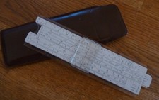 Aristo  No 867 U Rechenschieber - FRORIEP - mit original Ledertasche