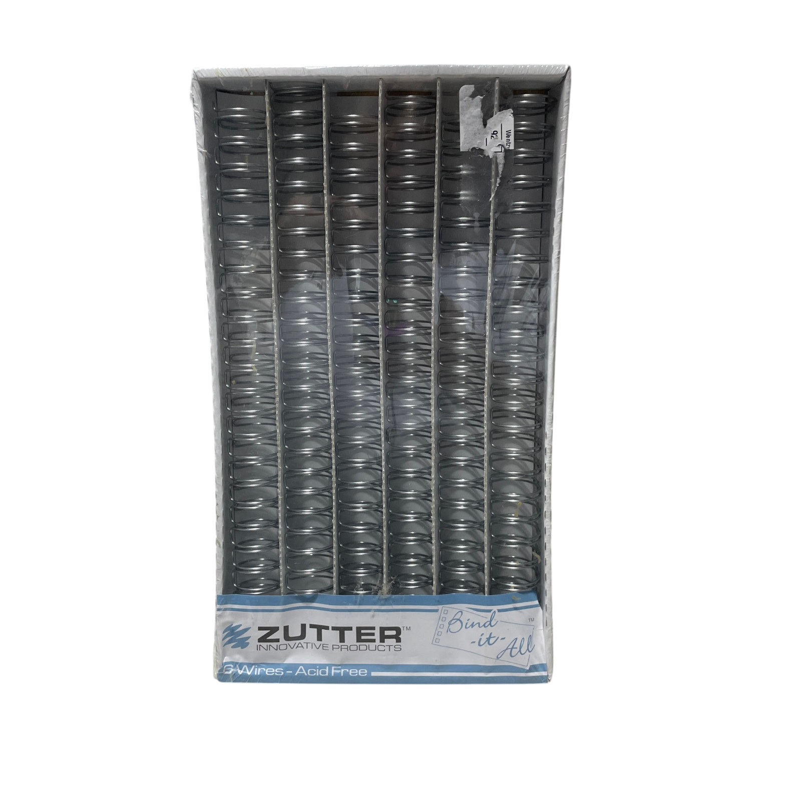 Zutter 6 Wire Pack NEW 1 Inch Silver Wire Binding Coils Acid Free