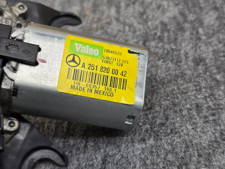 MERCEDES 06-15 W166 ML350 PUERTA TRASERA PUERTA LEVADIZA VENTANA CRISTAL LIMPIAPARABRISAS MOTOR 3,5 L OEM Foto 3 de 3