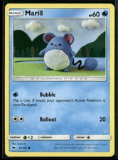 Marill 34/147 Common Burning Shadows Pokemon Lightly Played on eBay