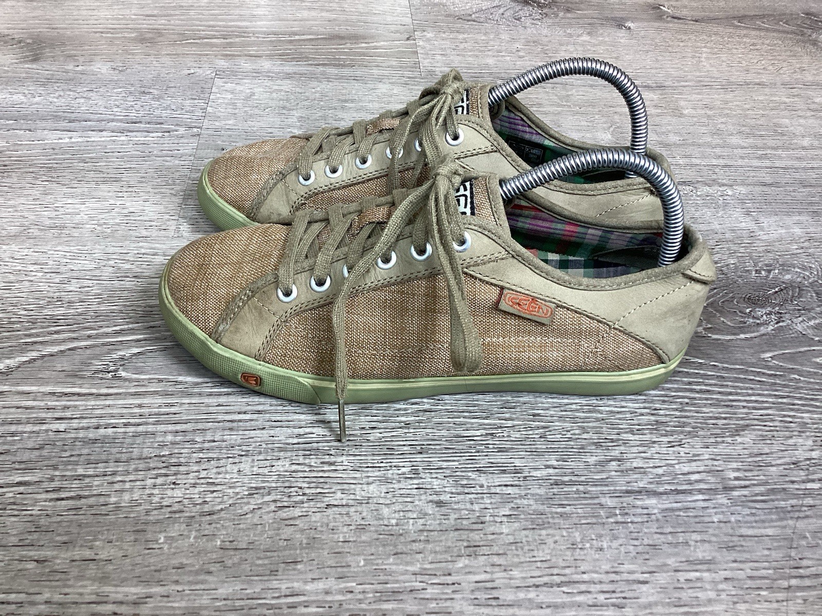 Scarpe KEEN ARCATA donna misura 9 5 sneakers casual stringate 1004621 verde