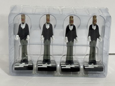 Bombay James The Butler Business card Placecard Holder Set of 4  3.25''