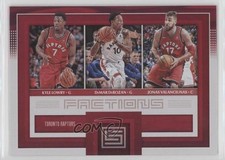 2017-18 Panini Status Factions Kyle Lowry DeMar DeRozan Jonas Valanciunas #3 1p8