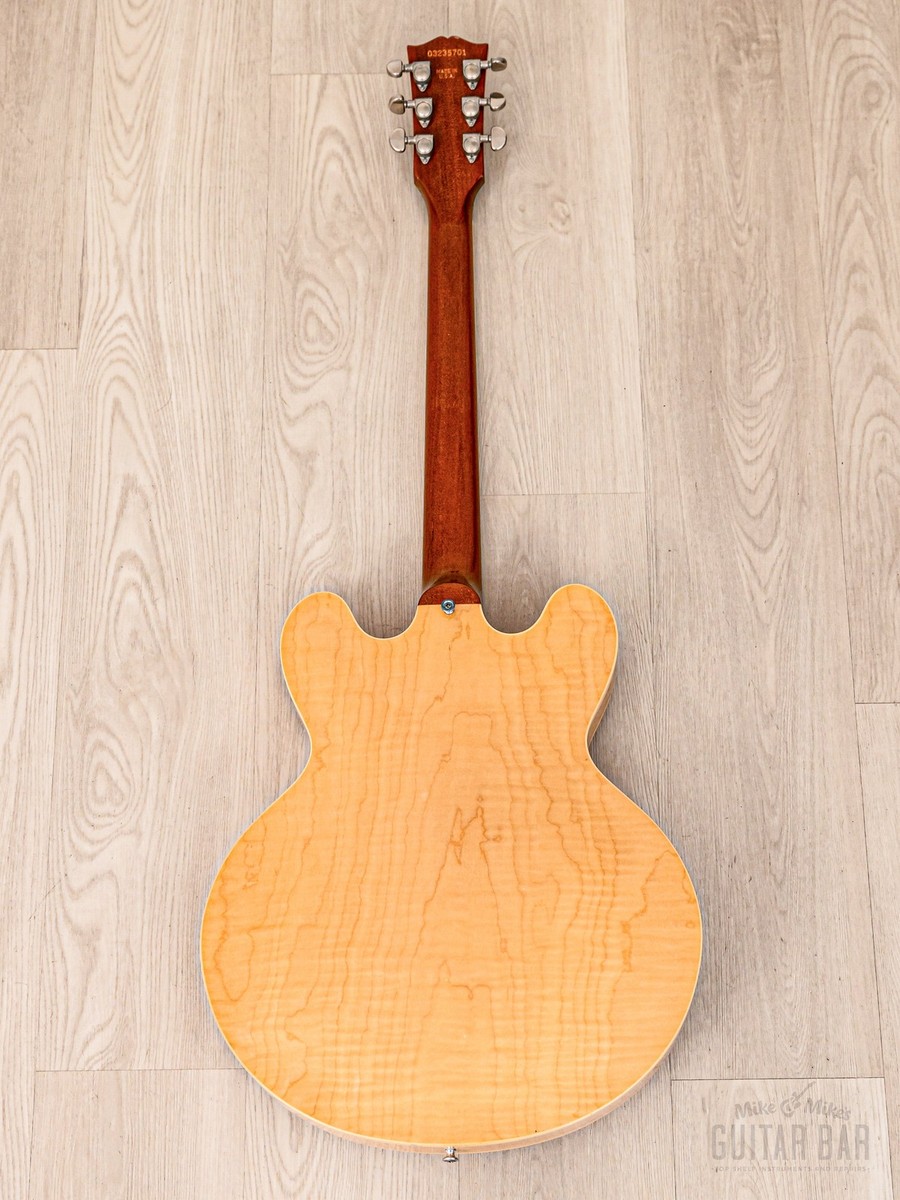 2005 Gibson Memphis ES-335 Dot Antique Natural, 100% Original