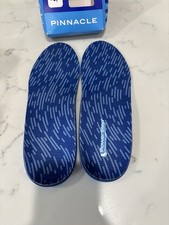 Powerstep Pinnacle Orthotics Foot Full Length Arch Support E M 8-8.5 W 10-10.5