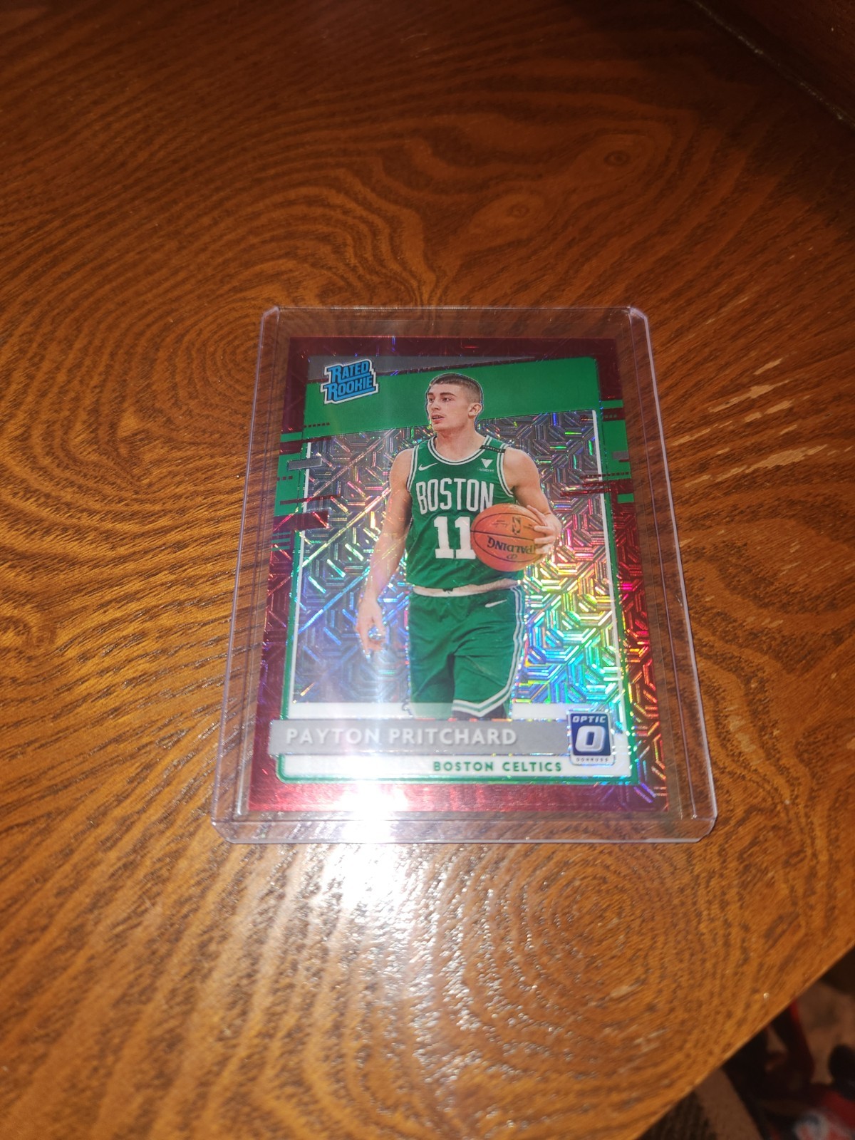 2020-21 Panini Donruss Optic Payton Pritchard Choice Red Prizm RC SP #87/88