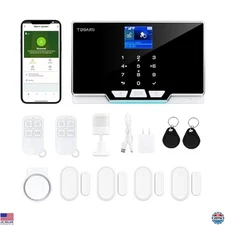 Alarm Security with Phone APP Alert,1.8" TFT Colorful Screen Smart Home Security