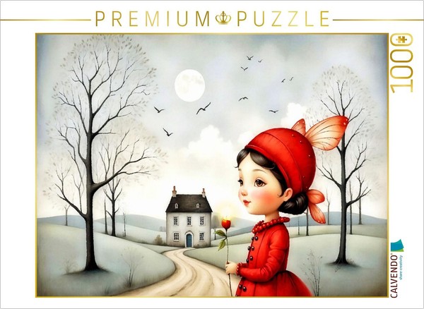 Calvendo Puzzle Waiting For Winter | 1000 Pieces, Finished Size 25.2 × 18.9 In (-image