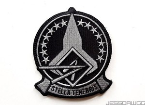 3" Stella Tenebris Patch Dark Star Top Gun Mavrick Lockheed Martin SR-72 plane