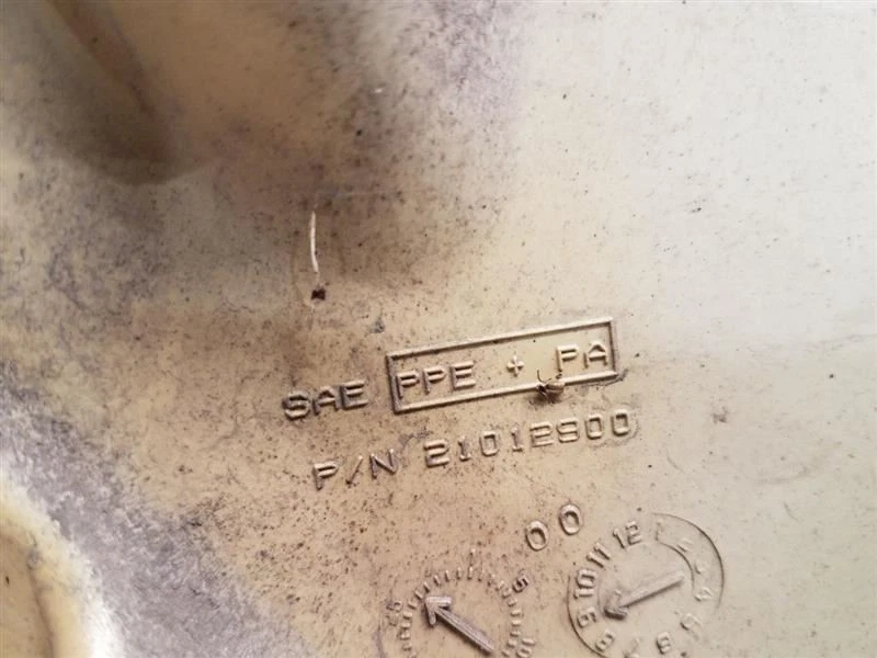 2000-01 Saturn S Series 15" Wheel Cover - 12 Slot *GRADE C* - Image 4 of 4