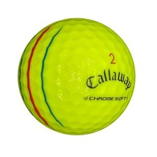 Callaway Chrome Soft 2024 Yellow Triple Track AAA 36 Used Golf Balls 3A