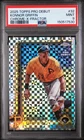 2025 Topps Pro Debut #32 Konnor Griffin Chrome-X-Fractor PSA 9