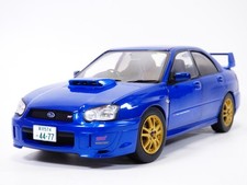 SUBARU IMPREZA WRX STi bleu Sonic 1/18 2003 RHD