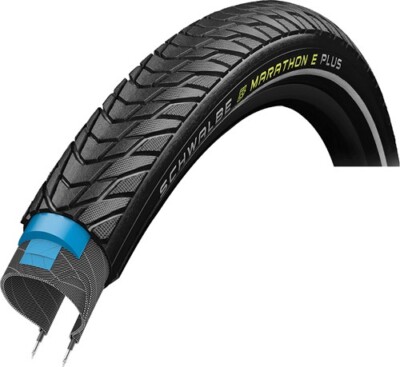 Schwalbe Mantel Marathon E-Plus 29x2.15 55-622 HS498 schwarz relfex