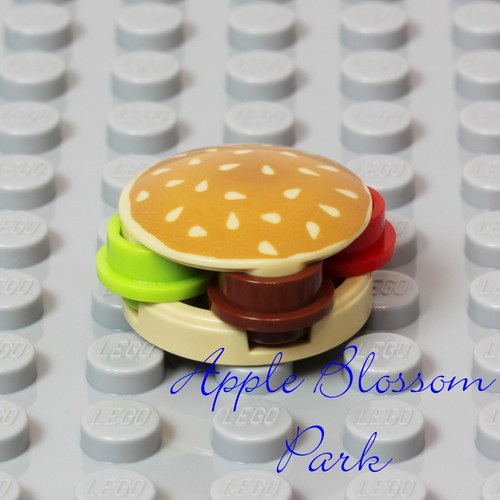 NUEVO Lego Scooby-Doo HAMBURGUESA - Minifigura Hamburguesa Comida con Bollo de Semillas de Sésamo 75901 75904 - Imagen 4 de 6