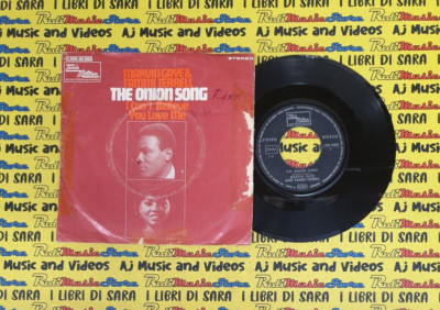 LP 45 7'' MARVIN GAYE TAMMI TERRELL The onion song I can't believe you love me