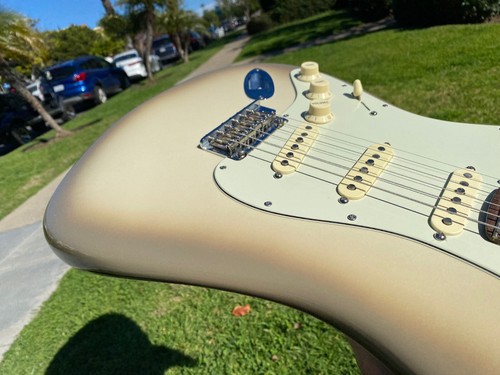 2020 Fender American Mod Shop Stratocaster Antigua LEFT HANDED 7.8 lbs - Picture 6 of 24
