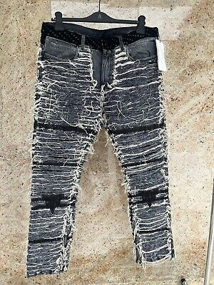 Alyx × Blackmeans , 6 Pocket Blackmeans Distressed & Frayed Alyx × Blackmeans , 6 Pocket Blackmeans Distressed & Frayed