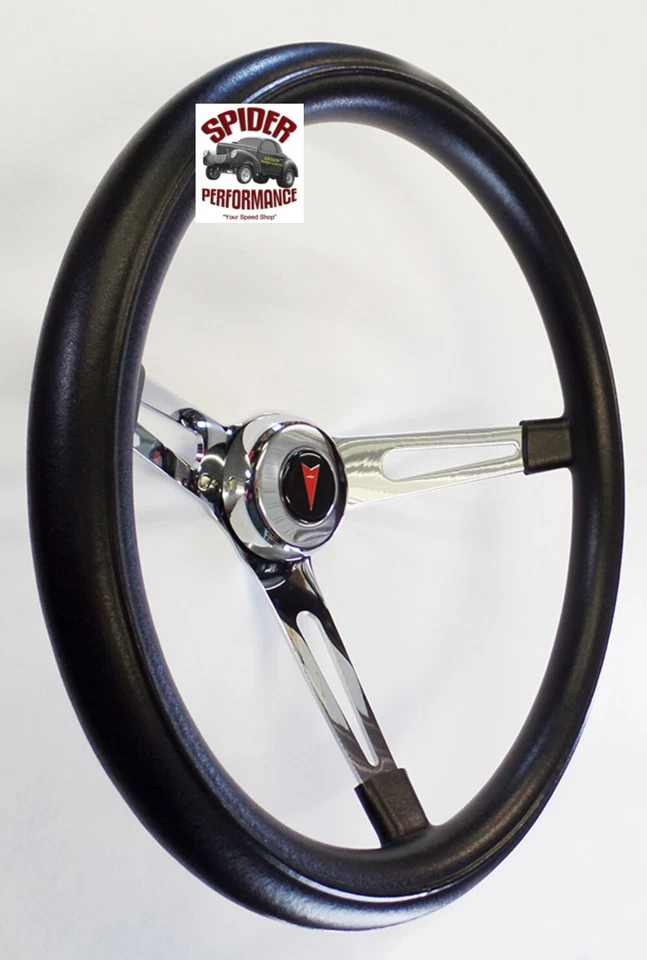 1949-1963 Pontiac steering wheel 15" MUSCLE CAR CHROME - Image 2 of 4