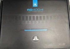JL Audio RD400/4 4-Channel 400w RMS Car Amplifier Class-D Full Range Amp