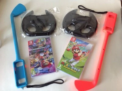 NINTENDO SWITCH Mario Golf: Super Rush - Mario karts and 2 wheels