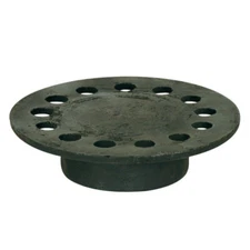 Sioux Chief 6-3/4 in.   Weathered Round Cast Iron Floor Drain Strainer